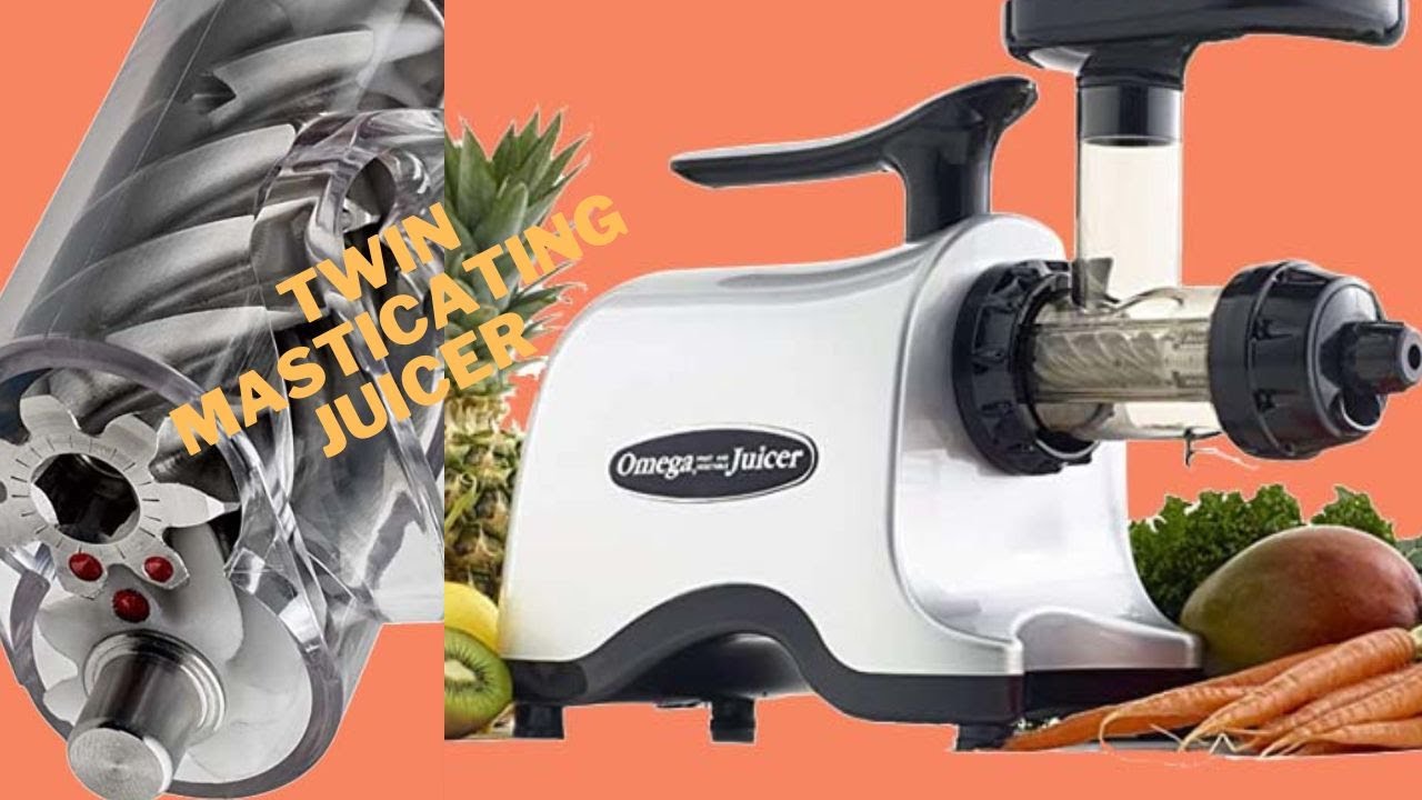 Omega TWN30S Twin Masticating Juicer YouTube