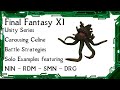 FFXI - Unity Carousing Celine Solo NIN, RDM, DRG and SMN Battle Examples and Strategies