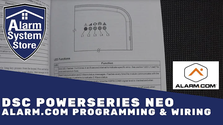DSC PowerSeries NEO Alarm com Module Programming & Wiring - Things you need to know