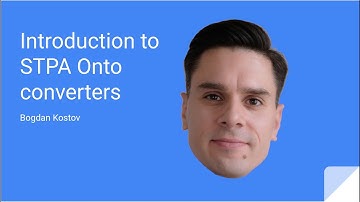 Bogdan Kostov: Introduction to STPA Onto Converters