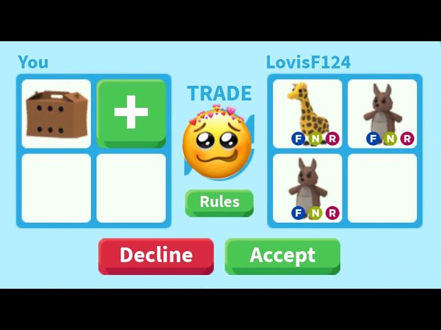 What People Trade For A Rat Box Roblox Adopt Me Youtube - roblox adopt me trading box