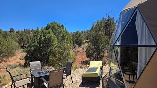 Bryce Glamp & Camp ❤️‍🔥 #explorewithcassie #brycecanyon #brycecanyonnationalpark #utah #glamp #camp 