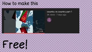 Country Vs Country Edit Tutorial / By Nxtune12 / Rip My Storage