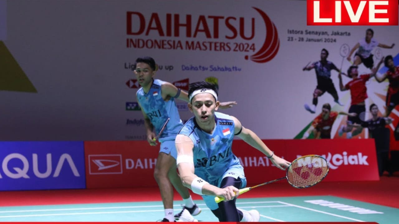 🔴LIVE Anthony S Ginting (INA) VS Brian Yang (CAN) INDONESIA MASTER