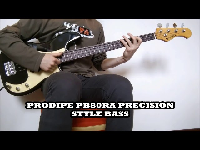 Guitare basse PB80RA Surf Green