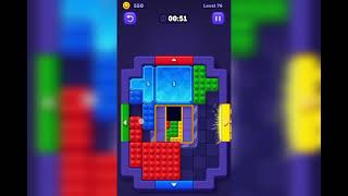 Block Out Level 76 walkthrough solution