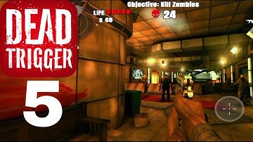 Dead trigger: walkthrough part 5 Gameplay (Poco c55)