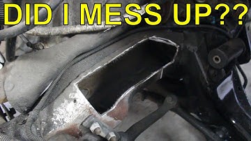 S10 LS SWAP PT 7: NOTCHING the FRAME and adding a U-Joint style steering shaft