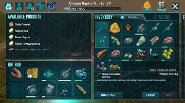 How to switch to tranq arrows (Ark survival evolved)