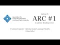 Training Compute-Optimal Large Language Models (Chinchilla) - Spring 26' ACM ARC #1 | ACM at ASU