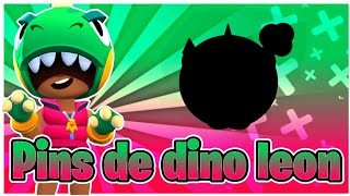 Dino Leon Pins Youtube - brawl stars dinosaur leon