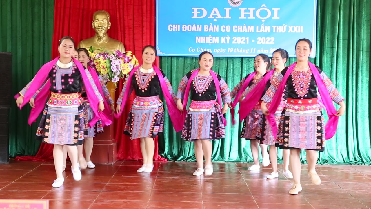 VẶN NGHỆ CHÀO MỪNG ĐẠI HỘI CHI ĐOÀN BẢN CO CHÀM - 01