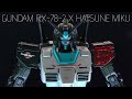 MY FIRST CUSTOM GUNPLA - GUNDAM RX-78-2 X HATSUNE MIKU