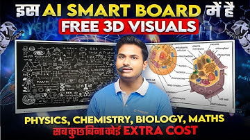 Smart Board Per 3d me Teaching Kese Kare | Benchmark Sigma AI A7 Features |3d Library On Smart Board