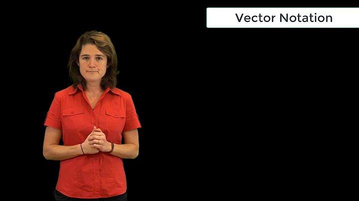 Vector Notation — Lesson 4