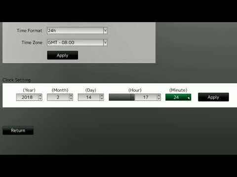 DuraVision IP Monitor Tutorial: Login, Date & Time, and Network Settings (Monitor UI)