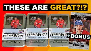 ACTUALLY MADE MONEY?!? - Opening 3 Retail Tins of 2022-23 Upper Deck Series 2 Hockey