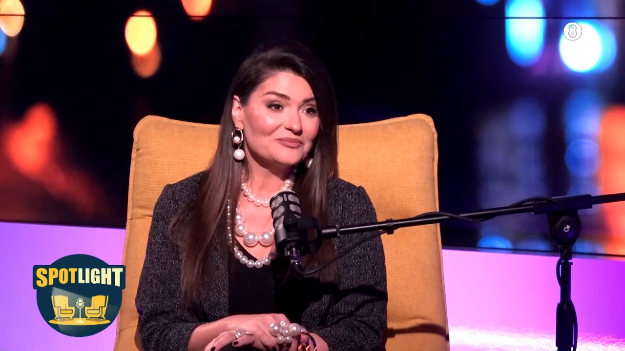 *η NadiaBele καλεσμένη στο Spotplight με την Λουκία Γκάτσου