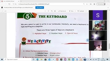 The Keyboard class 1