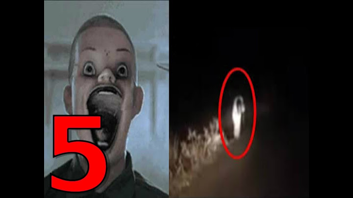 I 5 VIDEO SPAVENTOSI CHE POTETE ANDARE A VEDERE SU YOUTUBE