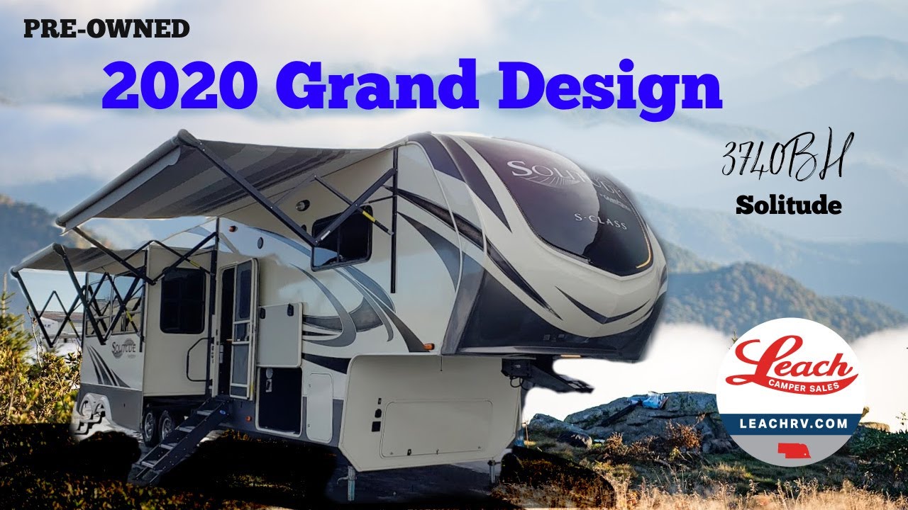 PRE OWNED 2020 Grand Design 3740BH Solitude YouTube