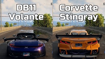 NFS Unbound: Aston Martin DB11 Volante vs Chevrolet Corvette Stingray - WHICH IS FASTEST (Drag Race)