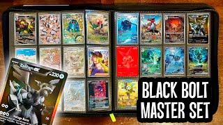Pokemon Black Bolt Complete Master Set - 404 Cards   Extras!