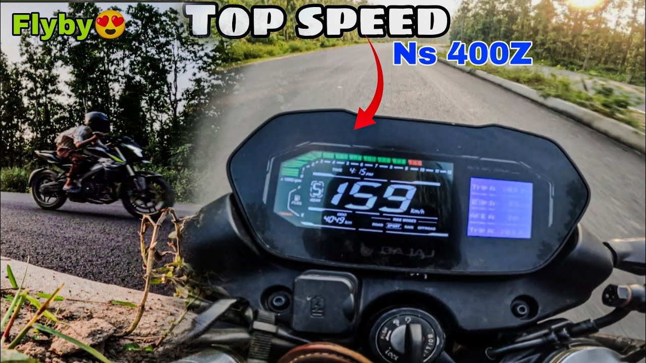 Ns 400Z Top speed Full power crazy 😍 || Bikers vlogs 09 