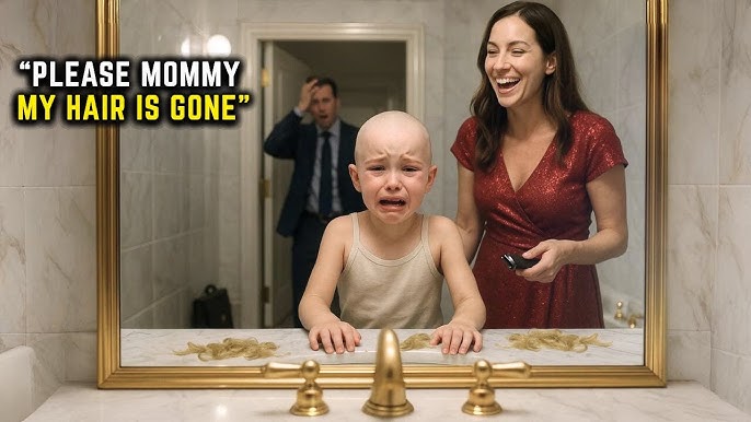 Little Girl Sobbed "My Hair's Gone" Stepmom Shaved Her Head Bald —Until Millionaire Came Home - YouTube