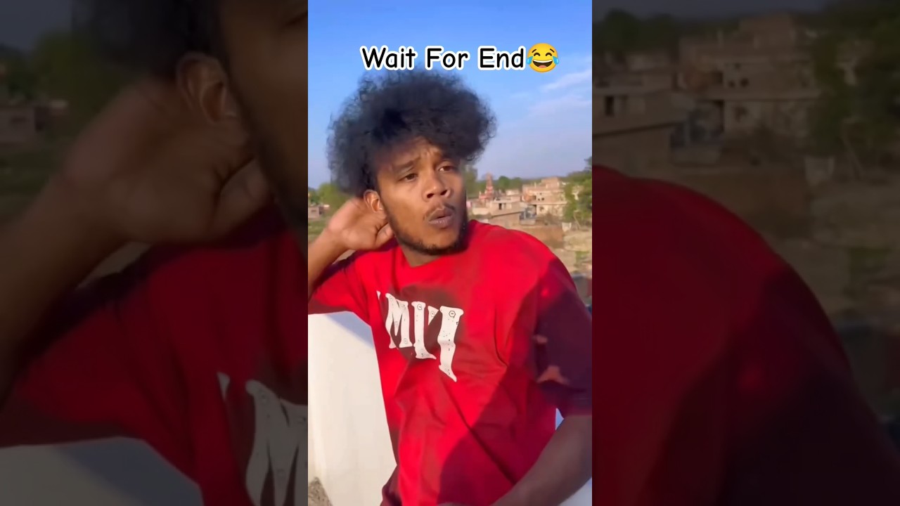 ⁣Wait For End funny..!🤣😭 #shorts #trend #funny #comedy #reels