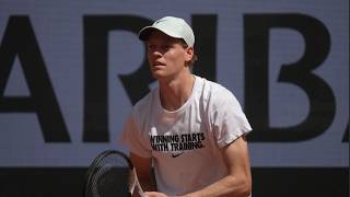 Roland-Garros 2026 - Jannik Sinner Practice Session at the French Open on Saturday, May 23
