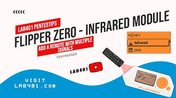 #pentestips Flipper zero infrared module - add a remote with multiple signals