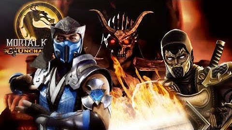 Mortal Kombat Unchained - SUBZERO VS SCORPION GAMEPLAY | ARCADE MODE | PSP