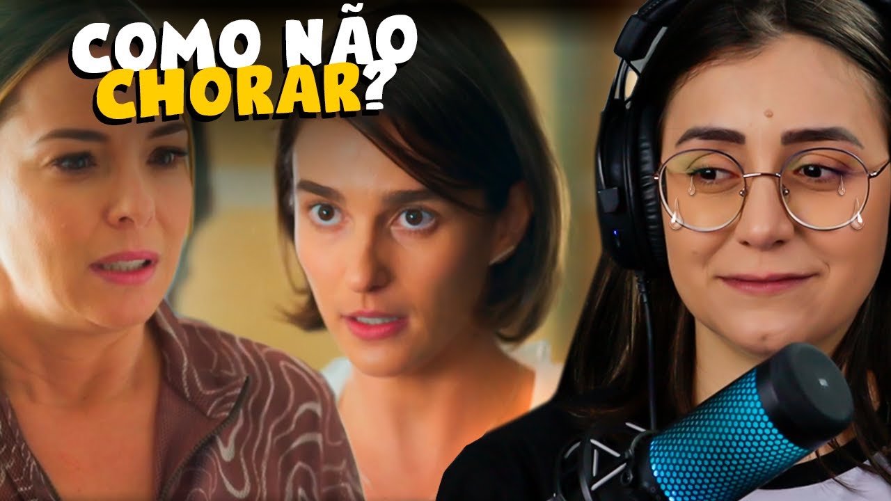 CHORANDO COM CASAL DE MULHER EM NOVELA! - Clara e Helena em Vai na Fé!