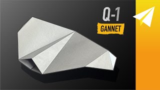 How to Make a Drone Paper Airplane that Flies! — Q-1 Gannet, Designed by Evan Brus