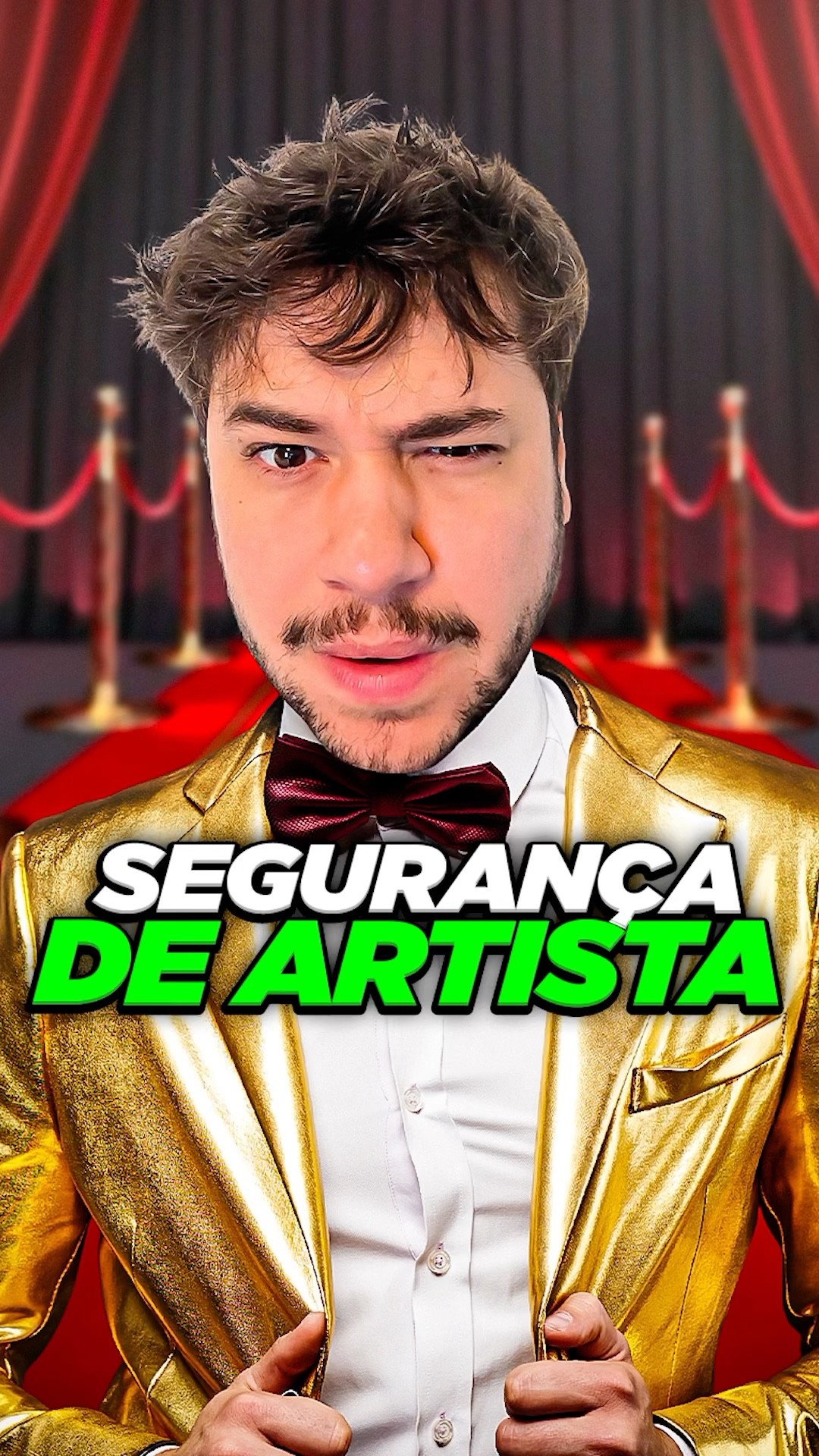 segurança de artista #livedobrino #humor #MundinhoBrino