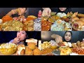 EATING SCHEZWAN CHICKEN RICE SCHEZWAN FRIED NOODLES STREET FOOD MOMOS PIZZA EATING SHOW EATING VIDEO