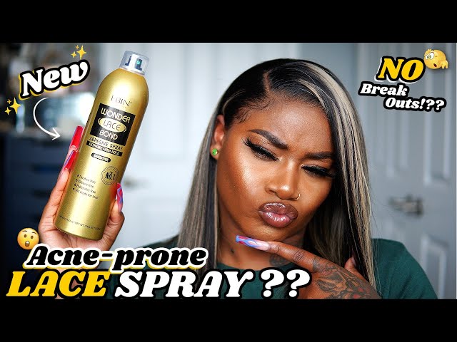 20X THE HOLD THEY SAID! EBIN WONDER LACE BOND SPRAY. Worth the hype? honest  review! CARMELIA_X 