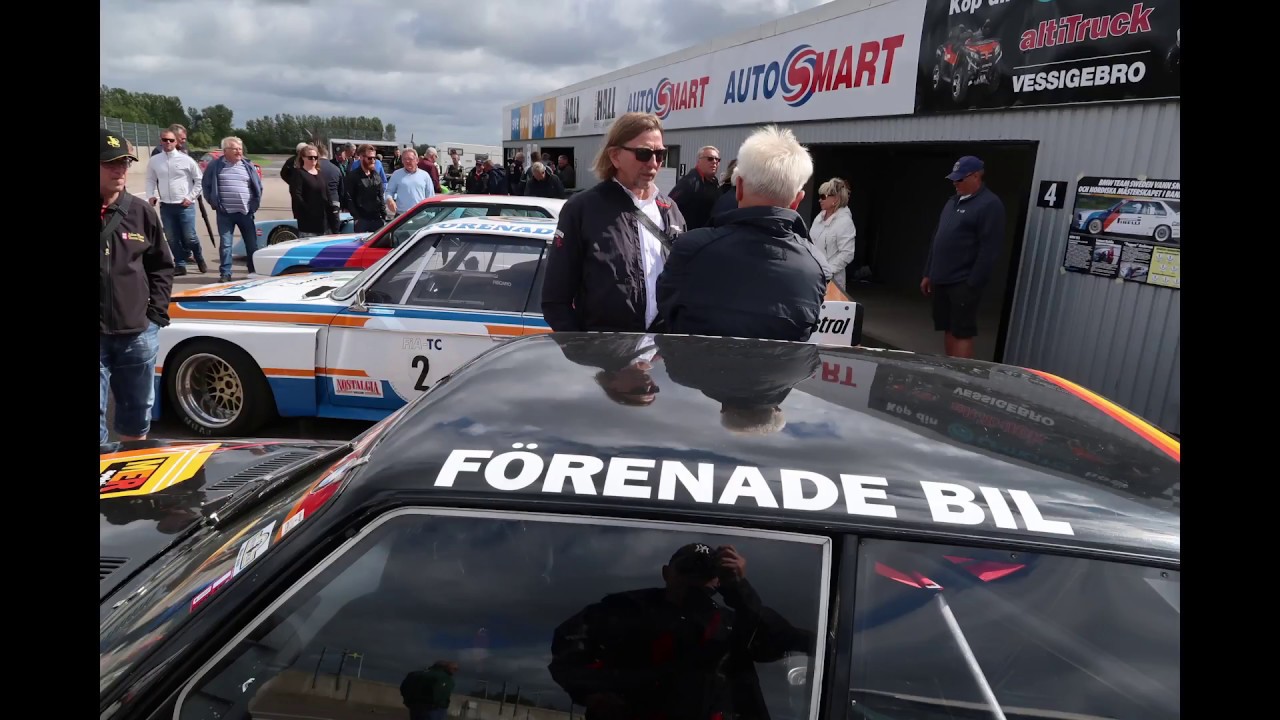 Bil Racing Förenade Bil Racing besöker Falkenbergs Motorbana 50år. - YouTube