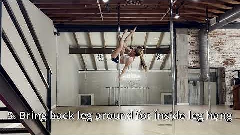 Intermediate Static Pole Dance Combo