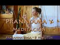 Pranayama  respiracin y meditacin  prasannayoga  8 minutos