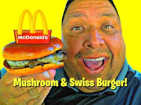 McDonald's® Mushroom & Swiss Burger Review!