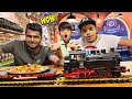 Ye toy train to must hai   train restaurant gurgaon  yaatri