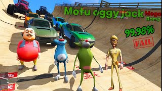 Motu Oggy and Jack Racing Competition | Oggy and Jack Funny Video