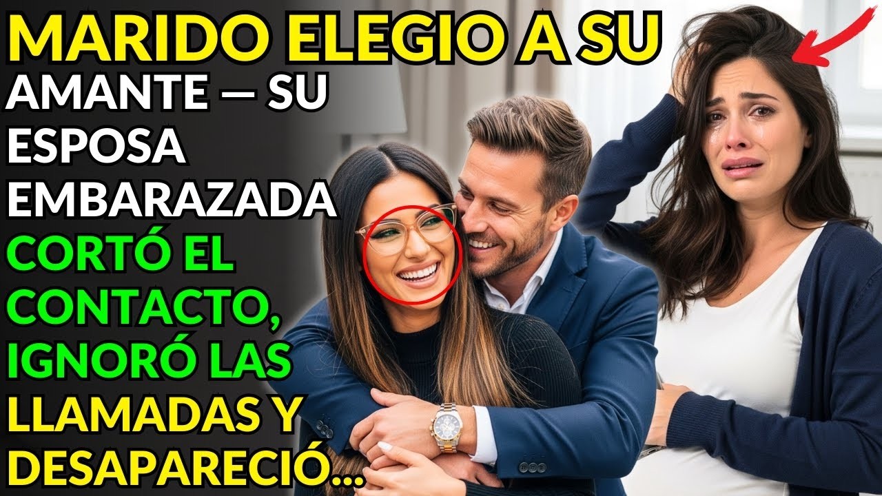 EL MARIDO ELEGIO A SU AMANTE — SU ESPOSA EMBARAZADA CORTÓ EL CONTACTO, IGNORÓ LAS LLAMADAS Y