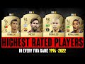 Top 5 Football Players in EVERY FIFA GAMES! 🤯🔥 | FIFA 96 - FIFA 22