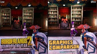Borderlands 2 Remastered (2019) | Graphics Comparison | Low VS Ultra