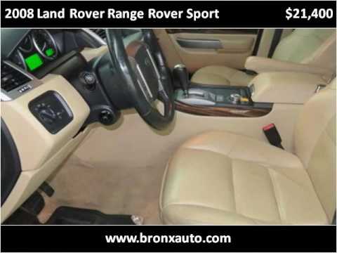 2008 Land Rover Range Rover Sport Used Cars Bronx NY - YouTube