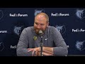 Coach Taylor Jenkins Press Conference | Grizzlies vs. Pacers