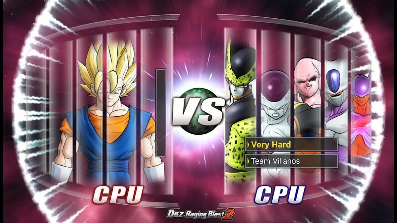 Super Vegetto Vs Team Villanos [Very Hard] - Dbz: Raging Blast 2
